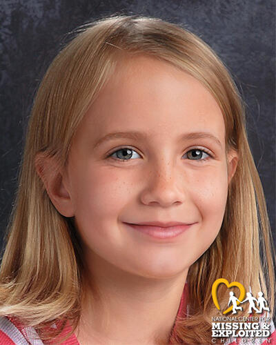 Solenne Grimes Age Progressed to 7 Years